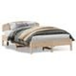 vidaXL Cadre de lit sans matelas 160x200 cm bois massif de pin - 160 x 200 cm