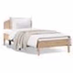 vidaXL Cadre de lit sans matelas 90x200 cm bois de pin massif - 90 x 200 cm