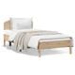 vidaXL Cadre de lit sans matelas 90x200 cm bois de pin massif - 90 x 200 cm