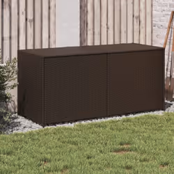 Cette boîte de rangement de jardin est idéale pour ranger vos coussins, oreillers, couvertures et autres objets dans le jardi ...