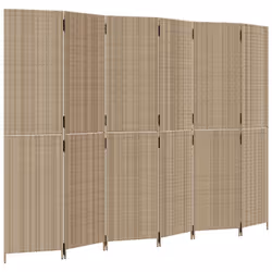 Décorez votre maison et divisez votre espace avec cette cloison de séparation en résine tressée. Durable et facile à nettoyer ...