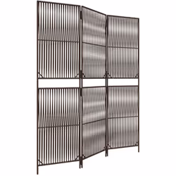 Décorez votre maison et divisez votre espace avec cette cloison de séparation en résine tressée. Durable et facile à nettoyer ...
