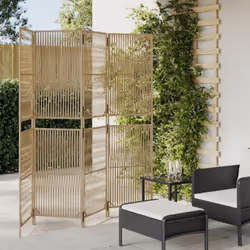 Décorez votre maison et divisez votre espace avec cette cloison de séparation en résine tressée. Durable et facile à nettoyer ...