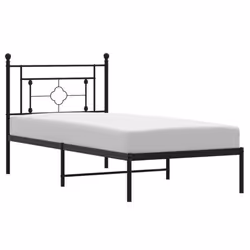 VidaXL 374333, Noir, 1050 mm, 196 cm, 970 mm, 1000 x 1900 mm, 26 cm