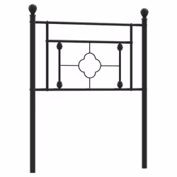 VidaXL 374365, Noir, Acier, 75 cm, 800 mm, 97 cm, 30 mm