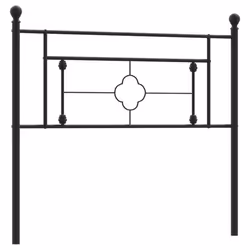 VidaXL 374370, Noir, Acier, 120 cm, 1250 mm, 97 cm, 30 mm