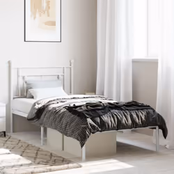 Si vous recherchez un cadre de lit robuste pour votre chambre à coucher, ce cadre de lit classique au design élégant et intem ...