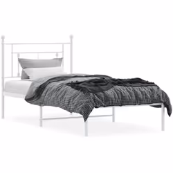 Si vous recherchez un cadre de lit robuste pour votre chambre à coucher, ce cadre de lit classique au design élégant et intem ...