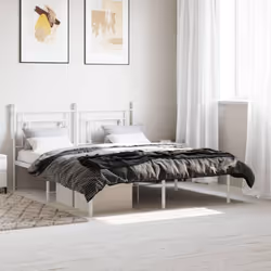 Si vous recherchez un cadre de lit robuste pour votre chambre à coucher, ce cadre de lit classique au design élégant et intem ...