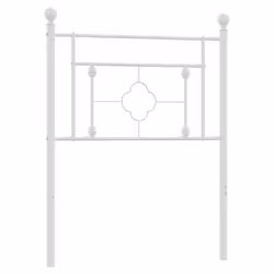 VidaXL 374414, Blanc, Acier, 75 cm, 800 mm, 97 cm, 30 mm