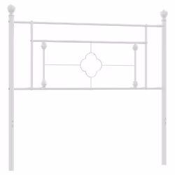 VidaXL 374426, Blanc, Acier, 2 m, 2060 mm, 97 cm, 30 mm