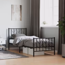Si vous recherchez un cadre de lit robuste pour votre chambre à coucher, ce cadre de lit classique au design élégant et intem ...