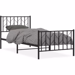Si vous recherchez un cadre de lit robuste pour votre chambre à coucher, ce cadre de lit classique au design élégant et intem ...