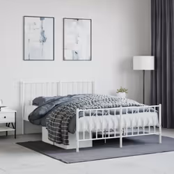 Si vous recherchez un cadre de lit robuste pour votre chambre à coucher, ce cadre de lit classique au design élégant et intem ...