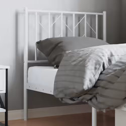 VidaXL 374512 tête de lit et pied de lit Blanc