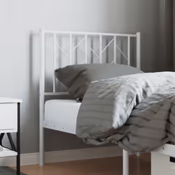 VidaXL 374512 tête de lit et pied de lit Blanc