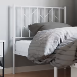 VidaXL 374513 tête de lit et pied de lit Blanc