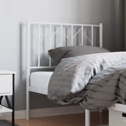 VidaXL 374513 tête de lit et pied de lit Blanc