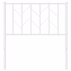 VidaXL 374513 tête de lit et pied de lit Blanc - Vue supplémentaire 4
