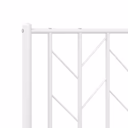 VidaXL 374513 tête de lit et pied de lit Blanc - Vue supplémentaire 5