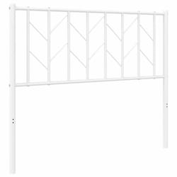 VidaXL 374515 tête de lit et pied de lit Blanc