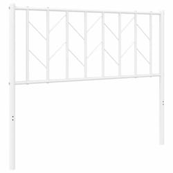 VidaXL 374516 tête de lit et pied de lit Blanc
