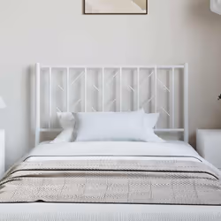 VidaXL 374517 tête de lit et pied de lit Blanc