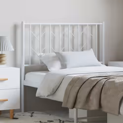 VidaXL 374524 tête de lit et pied de lit Blanc