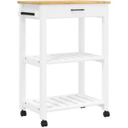 Vidaxl - Chariot de cuisine monza 60x40x90 cm bois massif de pin