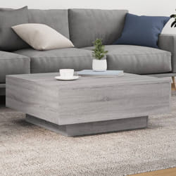 Vidaxl - Table basse sonoma gris 80x80x31 cm bois d'ingénierie