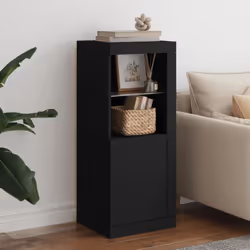Décorez votre pièce avec ce buffet moderne avec éclairage LED, il s'harmonise facilement avec les meubles de tout style de vo ...