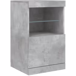 Décorez votre pièce avec ce buffet moderne avec éclairage LED, il s'harmonise facilement avec les meubles de tout style de vo ...
