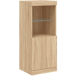Vidaxl - Buffet avec lumières led chêne sonoma 41x37x100 cm