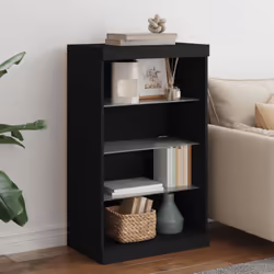 Décorez votre pièce avec ce buffet moderne avec éclairage LED, il s'harmonise facilement avec les meubles de tout style de vo ...