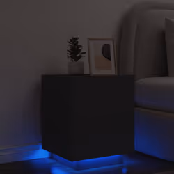 VidaXL 836738 Table de nuit et table de chevet Noir