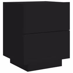 VidaXL 836738 Table de nuit et table de chevet Noir