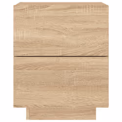VidaXL 836739 Table de nuit et table de chevet Chêne - Vue supplémentaire 7