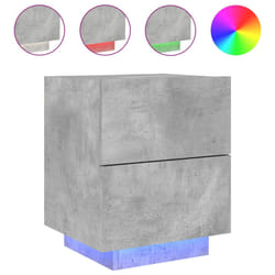 VidaXL 836742 Table de nuit et table de chevet Couleur du béton
