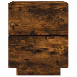 VidaXL 836743 Table de nuit et table de chevet Chêne - Vue supplémentaire 7