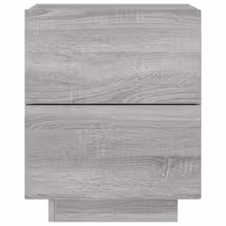 VidaXL 836745 Table de nuit et table de chevet Chêne - Vue supplémentaire 7
