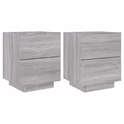 VidaXL 836746, Chêne, Bois, 450 mm, 400 mm, 550 mm, 2 pièce(s)