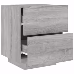 VidaXL 836746 Table de nuit et table de chevet Chêne - Vue supplémentaire 7