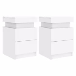 VidaXL 836750, Blanc, Bois, 350 mm, 390 mm, 550 mm, 2 pi��ce(s)