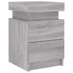 VidaXL 836760 Table de nuit et table de chevet Chêne - Vue supplémentaire 6