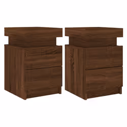 VidaXL 836762, Chêne, Bois, 350 mm, 390 mm, 550 mm, 2 pièce(s)