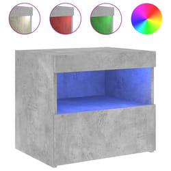 VidaXL 836769 Table de nuit et table de chevet Couleur du béton