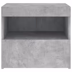 VidaXL 836769 Table de nuit et table de chevet Couleur du béton - Vue supplémentaire 8