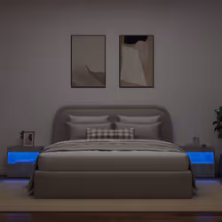 VidaXL 836770 Table de nuit et table de chevet Couleur du béton - Vue supplémentaire 4