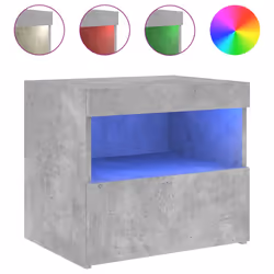 VidaXL 836770 Table de nuit et table de chevet Couleur du béton - Vue supplémentaire 6