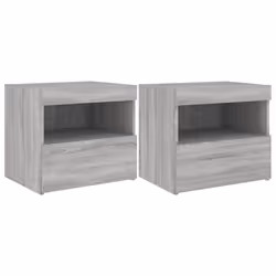VidaXL 836774, Chêne, Bois, 500 mm, 400 mm, 450 mm, 2 pièce(s)